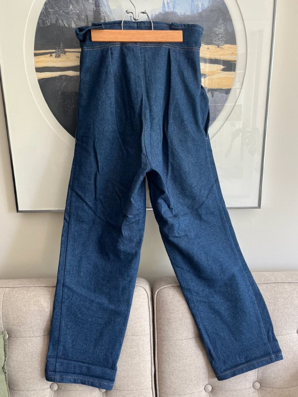 Pretty Denim Andy Pleated Jeans - Picture 3 of 5